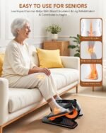 Under Desk Elliptical Machine, Leg Exerciser Electric as Seen on TV for Seniors, 24 Modes Romote Control Home Workout Exercise Equipment - Image 4