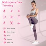 Smart Ring for Women & Men, Fitness Tracker with Sleep Monitoring, Step Tracker, Blood Oxygen, Heart Rate, Air Gestures, No Subscription Fee, IP68 Waterproof for iOS & Android (Pink,#8) - Image 4