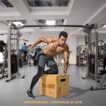 Yes4All 3-in-1 Wooden Plyo Box with Resistance Loop Bands- Plyometric Jump Box for Home Gym and Outdoor Workouts, 450 lbs Box Jump - Image 5