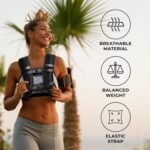 Weighted Vest - Weight Vest for Running, Strength Training & Muscle Building, Features Reflective Stripe for Safe Outdoor Workouts (available in 6lbs to 30lbs) - Image 3