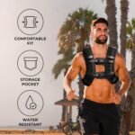 Weighted Vest - Weight Vest for Running, Strength Training & Muscle Building, Features Reflective Stripe for Safe Outdoor Workouts (available in 6lbs to 30lbs) - Image 4