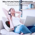 Papillon Back Massager,Shiatsu Neck Massager for Pain Relief,Electric Shoulder Foot Massage Pillow with Heat,Gifts for Mothers Day,Christmas Gifts for Women/Men,Deep Tissue Kneading for Waist,Legs - Image 3
