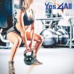 Yes4All Kettlebell, Vinyl Coated Kettlebell Cast Iron Sets with Stable Flat Bottom for Full Body Workout, Push up, Grip Strength Training & Weights Exercises - Image 5
