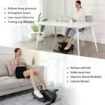FUNMILY Under Desk Elliptical, Ellipse Leg Exerciser, Standing or Seated Mini Elliptical Machines, Portable Bike Pedal Exerciser for Seniors/Adults, Leg Workout Equipment for Home/Office - Image 6