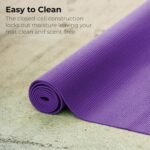 Hello Fit 10-Pack Yoga Mat, 68" x 24" Non Slip Exercise Mat, 4mm Thick Gym Mat for Fitness and Stretching, Bulk Non Toxic Yoga Mats for Schools and Studios - Image 5