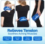 Reusable Hot and Cold Gel Ice Packs for Injuries | Cold Compress, Ice Pack, Gel Ice Packs, Cold Packs for Injuries,10.5 x 5 Inch (4 Pack) - Image 5