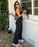 NEW YOUNG 3 Pack Women's Wide Leg Pants with Pockets High Waist Loose Sweatpants Casual Lounge Yoga Workout Palazzo - Image 3