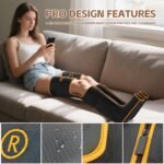 Leg Massager with Heat and Compression‎, Leg Compression Machine & Compression Boots for Circulation – 6 Modes & 3 Intensity Levels for Pain Relief, Gifts for Women, Men & Seniors - Image 3