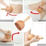 Wood Therapy Massage Tools 5-in-1 Lymphatic Drainage Massager Maderoterapia Kit Wooden Massager Body Sculpting Tools for Muscle Pain Relief, Anti-Cellulite, Body Contouring and Shaping - Image 5