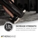 THERABAND Resistance Bands Set, Advanced Kit, Blue, Black, Latex Elastic Bands for Exercise & Physical Therapy, Strength Training for Upper & Lower Body Fitness - Image 5