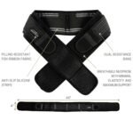 Sacroiliac Hip Belt for Women and Men That Alleviates Sciatic, Pelvic, Lower Back, Leg and Sacral Nerve Pain Caused by Si Joint Dysfunction| Trochanter Brace (Regular, Black) - Image 5