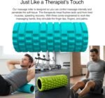 321 STRONG 5 in 1 Foam Roller Set with Hollow Core Deep Tissue Massager, Muscle Roller Stick, Stretching Strap, Spikey Plantar Fasciitis Ball, and Carry Bag, with 4K eBook - Image 3