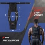 ZELUS Weighted Vest Men, 23/36/45 lb. Weight Vest with 10/16/20 Adjustable Iron Weights for Muscle Building Strength & Functional Training, Weighted Vest for Men with Reflective Strips. - Image 3