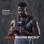ZELUS Weighted Vest Men, 23/36/45 lb. Weight Vest with 10/16/20 Adjustable Iron Weights for Muscle Building Strength & Functional Training, Weighted Vest for Men with Reflective Strips. - Image 5