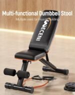Weight Bench for Full Body Workout; Foldable Bench Press Bench of Home Gym Strength Training; Incline Decline Flat Utility Workout Bench with Quick Folding& Fast Adjustment - Image 4