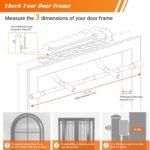 ENERGI CORE Pull Up Bar for Doorway | No-Screw Chin Up Bar with Multi-Grip Foam Handles | Heavy-Duty Home Gym Strength Training Equipment | Upper Body Workout Bar for Standard Door Frames - Image 5
