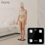 iHome Digital Bluetooth Smart Scale for Body Weight, Weight Scale, Including BMI, Body Fat, Muscle Mass, Batteries Included (Black Smart Bluetooth) - Image 6