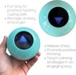 The Calm Ball – Therapist-Designed Coping Skills Magic 8 Ball with 20 Calming Strategies & Guidebook – Emotional Regulation Tool & Mental Health Gift for Teens, Adults, Therapists & Classrooms - Image 6