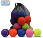 Tennis Balls, 20 Pack Training Tennis Balls,High Elasticity Practice Tennis for Beginner, Exercise Playing Balls for Pet Dog - Image 3