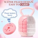 Adjustable Kettlebell 5/8/13/17 / 22 lb Water Filled Kettlebells Weights Set for Home Gym, Kettle Bell Sets for Women at Home and Cross-training Exercise - Image 5
