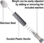 Rehabilitation Advantage Adjustable Weighted Utensil Set, Washer Center - Image 4