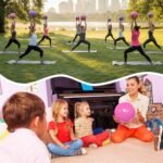 4 Pcs 9 Inch Exercise Pilates Yoga Ball Therapy Ball for Yoga Stability Barre Training Stretching Physical Posture Training Gym - Image 6