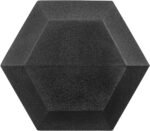 Hex Dumbbells Rubber Coated Cast Iron Hex Black Dumbbell Free Weights for Exercises - Image 5