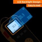 Oxygen Meter, O2 Gas Leak Detector, 0-30% vol Monitor with 2 Sensitivity Level, Explosion-Proof Industrial Tester, Rechargeable Battery Operated Reader, Alarm Safety for Work Home - Image 7