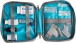 Smooth Trip Medicine Storage Bag and Medication Bottle Organizer - Slash-Resistant Medical Travel Bag with Food Grade Reusable Pill Pouches - Slim Design Fits in Carry-ons, Totes and Backpacks - Image 3