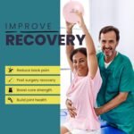 ProBody Pilates Exercise Balls Physical Therapy - 9 Inch Small Exercise Ball for Between Knees for Rehab, Barre, Core, Stability & Yoga - Image 3