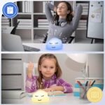 Breathing Lamp Guided Visual Meditation Tool for Mindfulness,Anxiety Relief&Calm Your Mind for Stress&Visual Relaxation and Restful Sleep,478 Seconds Breathing Rate Change 3 Colors,Gift for Kids - Image 6