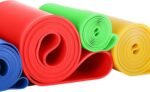 Resistance Loop Exercise Bands with Instruction Guide and Carry Bag, Set of 5 - Image 4