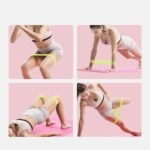 Resistance Loop Exercise Bands with Instruction Guide and Carry Bag, Set of 5 - Image 7