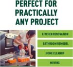 BAGSTER 3CUYD Dumpster in a Bag holds up to 3,300 lb, Green - Image 3