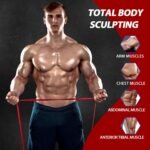 LEEKEY Resistance Bands, Exercise Bands,Pull Up Assist Bands - Bands for Working Out,Band for Men and Women Fitness Training, Physical Therapy,Home Workouts - Image 3