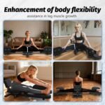 EVERYAMTE Leg Stretcher, Heavy Duty Steel Split Machine for Flexibility Training, 300LBS Leg Stretch Machine, Durable and Easy to Install Home Stretching Equipment, Improve Flexibilit - Image 8
