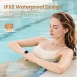 KEEPONFIT Smart Watches for Women Android/iPhone, IP68 Waterproof Fitness Tracker with Bluetooth Calls(Answer&Make), Activity Pedometer/Heart Rate/SpO2 Monitor/100+ Sports Model - Image 7