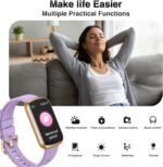 Health Fitness Tracker, Smart Watches for Women Men with 24/7 Heart Rate/Blood Oxygen Monitor, Sleep Tracker,Calories&Step Counter, IP68 Waterproof Fitness Watch & Activity Trackers for Android&iPhone - Image 6