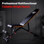 Adjustable Workout Bench for Home Gym – Foldable Weight Bench Incline Decline Flat for Full Body Strength Training | Compact Exercise Bench for Dumbbell & Fitness Workouts by Energi Core - Image 3