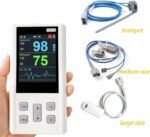 Veterinary Blood Pressure Monitor SPO2 Handheld Pulse Rate Monitor with Large Animal Probe - Image 3