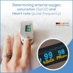Beurer Bluetooth Digital fingertip Pulse Oximeter, Blood Oxygen Saturation & Pulse Rate Monitor with Accessories, 1 Count - Image 4