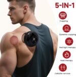 UOTT Original 20 Levels Cupping Kit for Massage Therapy,5-in-1 Smart Dynamic Cupping Set with Red Ligh-t Therapy&Heat Penetrates for Targeted Pain Relief, Knots, Aches, Muscle Soreness - Image 3