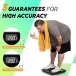 Scale for Body Weight and Fat Percentage, RunSTAR Digital Accurate Bathroom Smart Scale with Large Display, FSA&HSA Eligible 13 Body Composition Analyzer Sync App, Black Gold - Image 7
