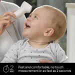 Braun No Touch 3-in-1 Thermometer for Adults, Kids & Babies, Measures Forehead, Liquid and Food Temps, Professional Accuracy & Color Coded Fever Guidance - Image 3