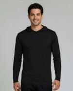 Real Essentials 3 Pack: Men's Dry Fit Wicking Long Sleeve Fishing Active Hoodie Pullover Sweatshirt (Big & Tall) - Image 3
