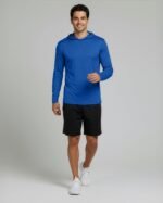 Real Essentials 3 Pack: Men's Dry Fit Wicking Long Sleeve Fishing Active Hoodie Pullover Sweatshirt (Big & Tall) - Image 5