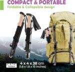 Trekology Trek-Z Collapsible Hiking & Trekking Poles - Balance Support for Seniors, Women, and Men, 2pc Per Set - Image 4