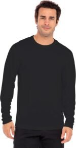 Men's Long Sleeve Moisture Wicking Athletic Shirts, Dry Fit Long Sleeve UV Protection Shirts Men for Workout, Running, Hiking - Image 3