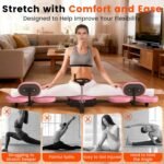 Leg Stretcher, 220LBS Split Machine for Fexibility & Splits Training, 0-200° Adjustable Stretching Equipment for Home Gym, Heavy Duty Steel Frame Leg Stretching Training Machine - Image 3