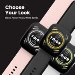 Amazfit Bip 5 Smart Watch 46mm, GPS, Amazon Alexa Built-in, Bluetooth Calling, 10-Day Battery, Heart-Rate & VO2 Max, Sleep Health Monitoring, AI Fitness Tracker App, for Android & iPhone, Black - Image 4